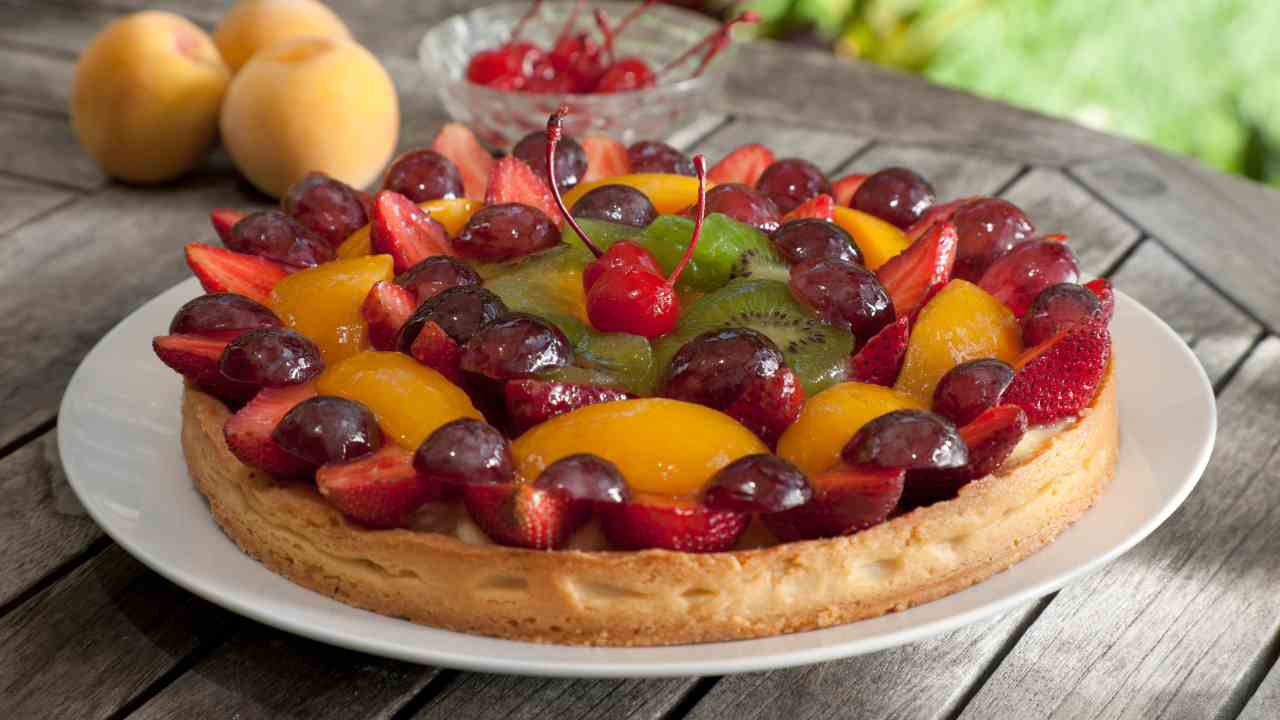 Torta fredda alla frutta