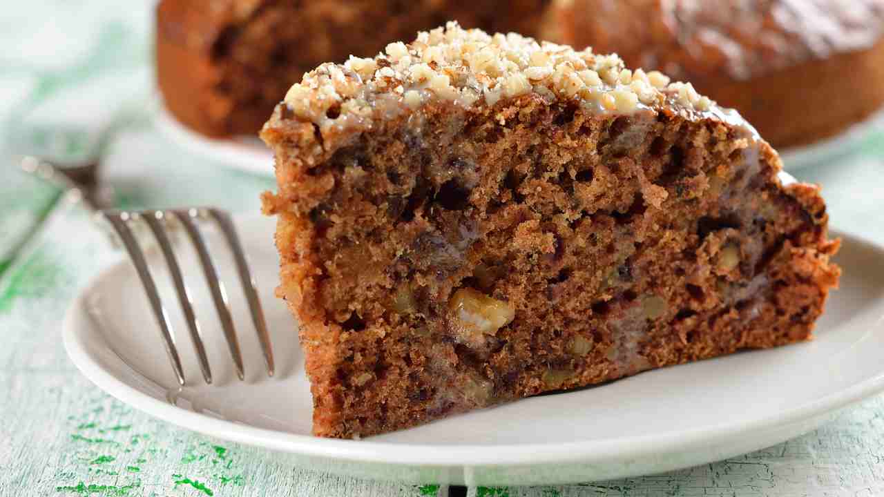 Torta pane e noci