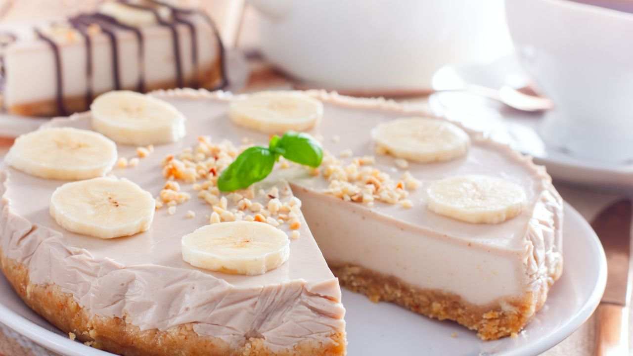 cheesecake alla banana