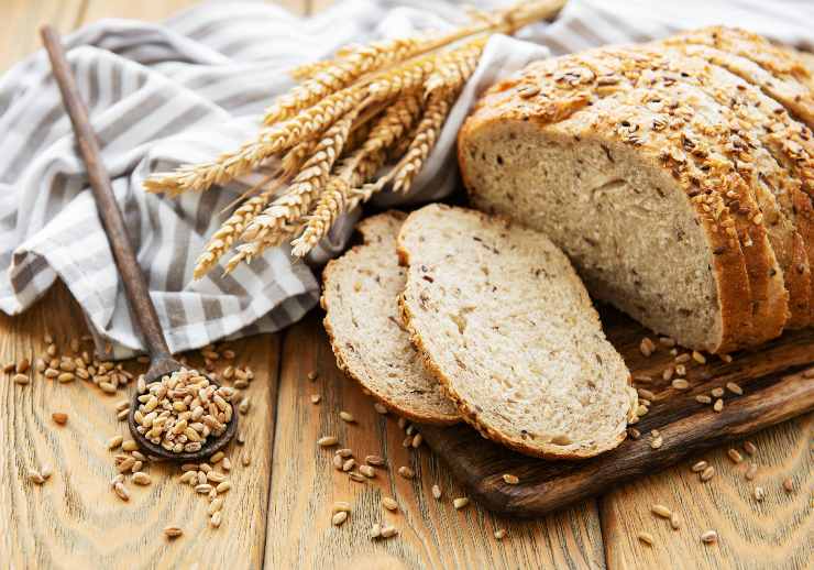 pane croccante con ricotta e uova