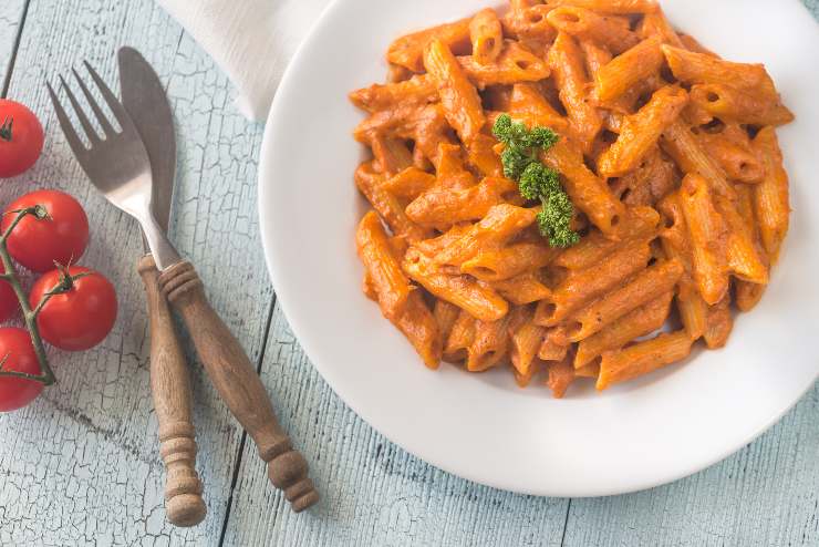 pasta con crema di pomodorini