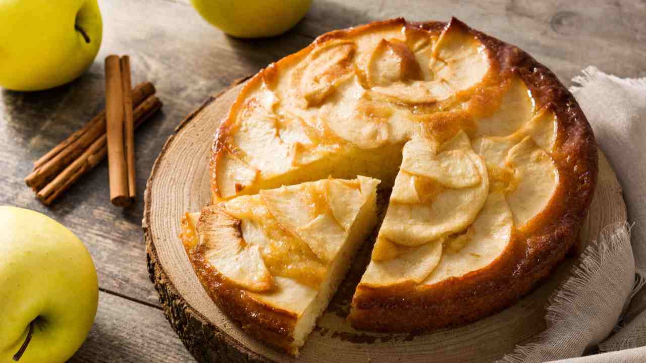 torta di mele al cucchiaio