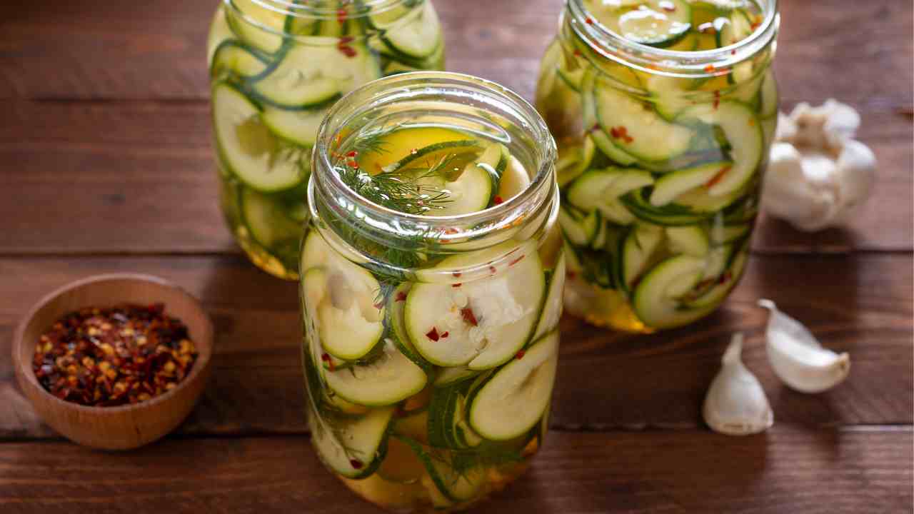 Zucchine sott'olio