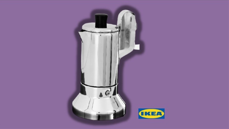 caffettiera ikea ritirata