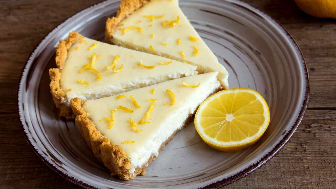 cheesecake limone