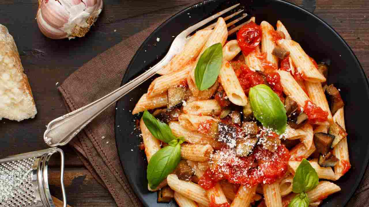 pasta alla norma light