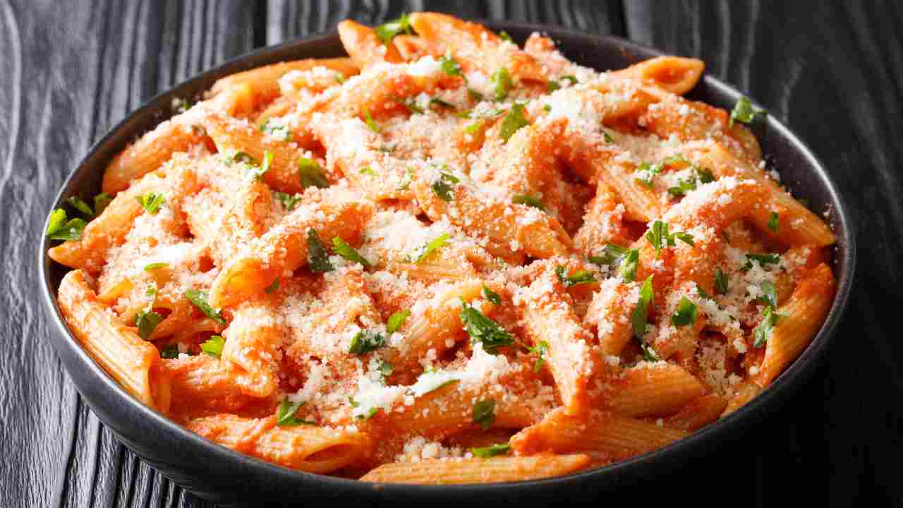 pasta al pomodoro cremosa