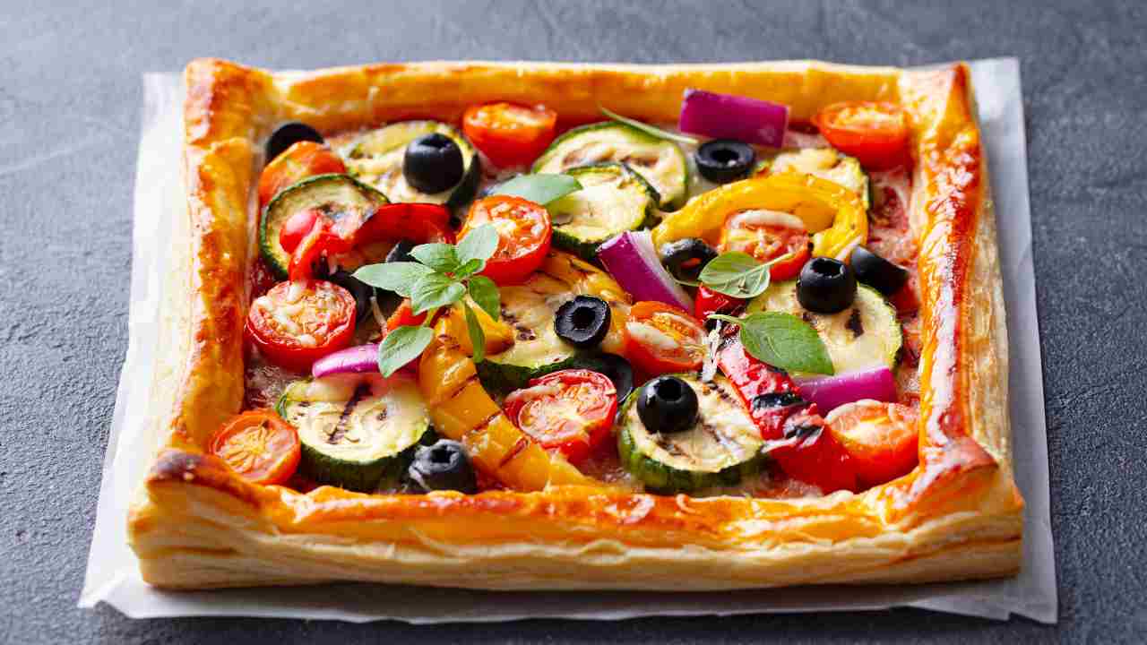 pizza croccante ortolana