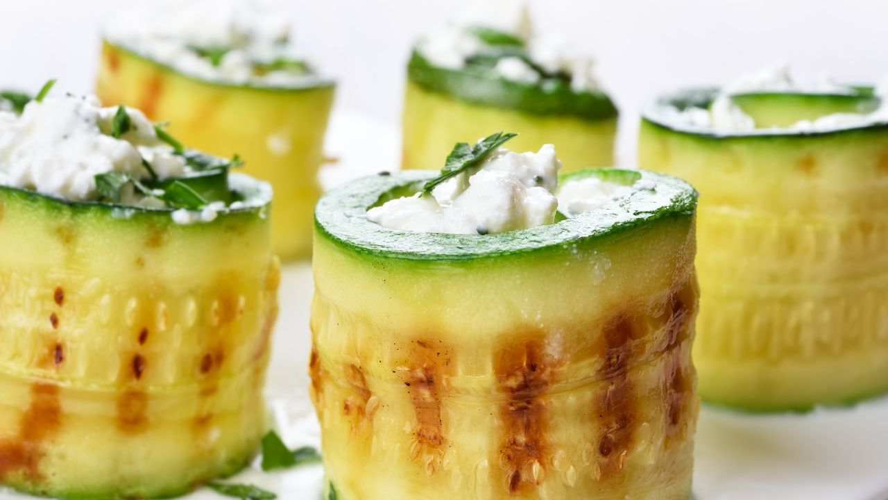 rotolini zucchine robiola