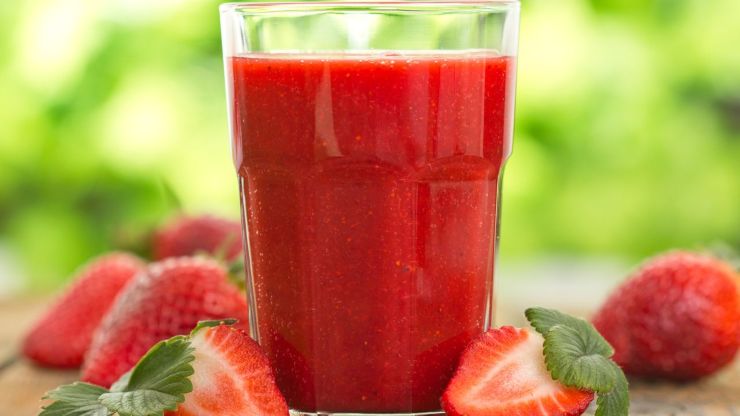 smoothie fragole lamponi