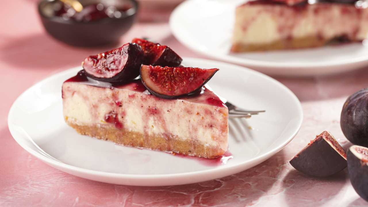 Cheesecake ai fichi light