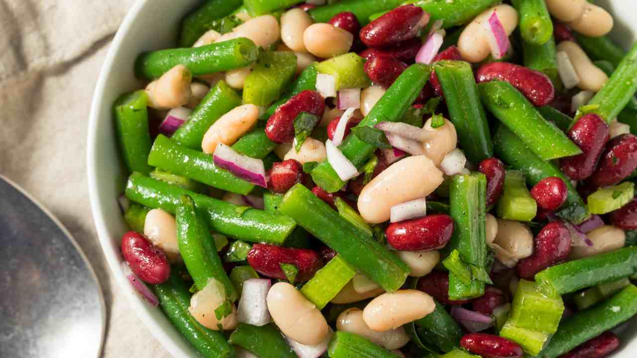 insalata fagiolini fagioli