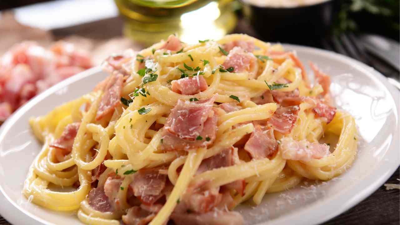 Spaghetti pancetta e tonno