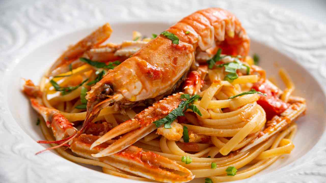 linguine scampi