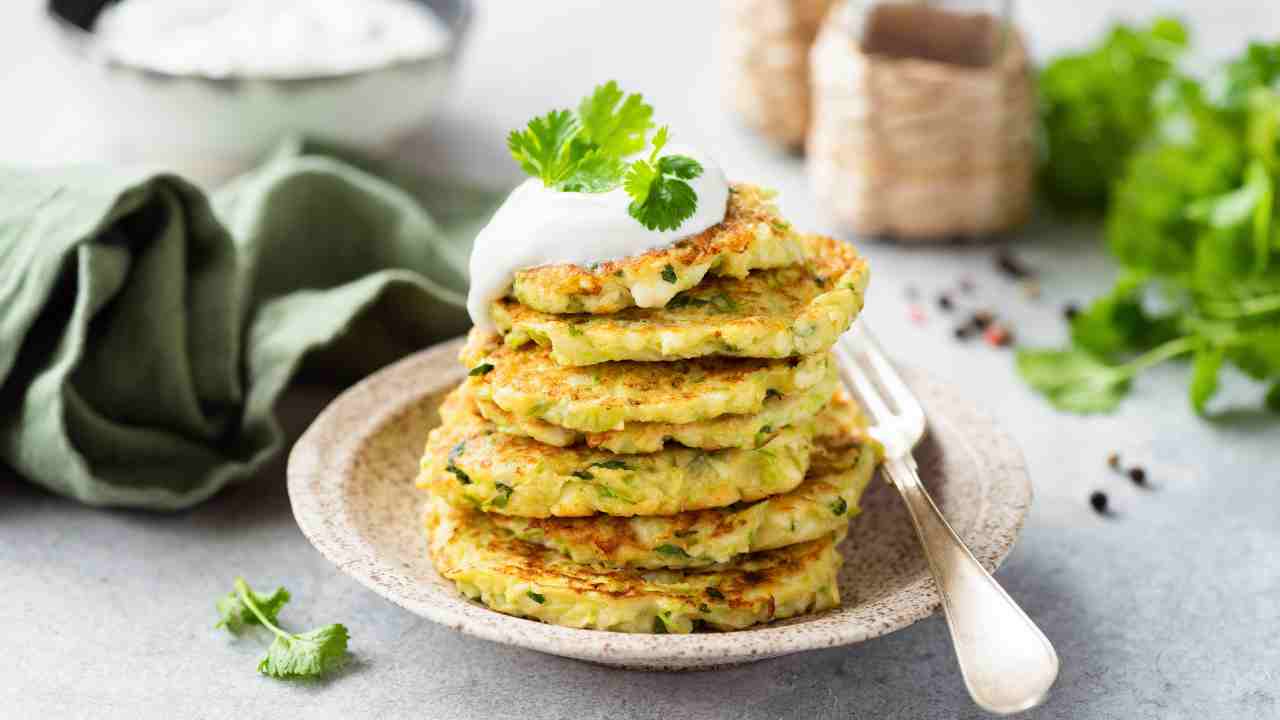 pancake salati zucchine