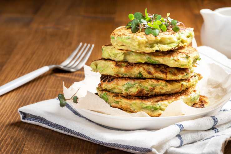 pancake salati zucchine