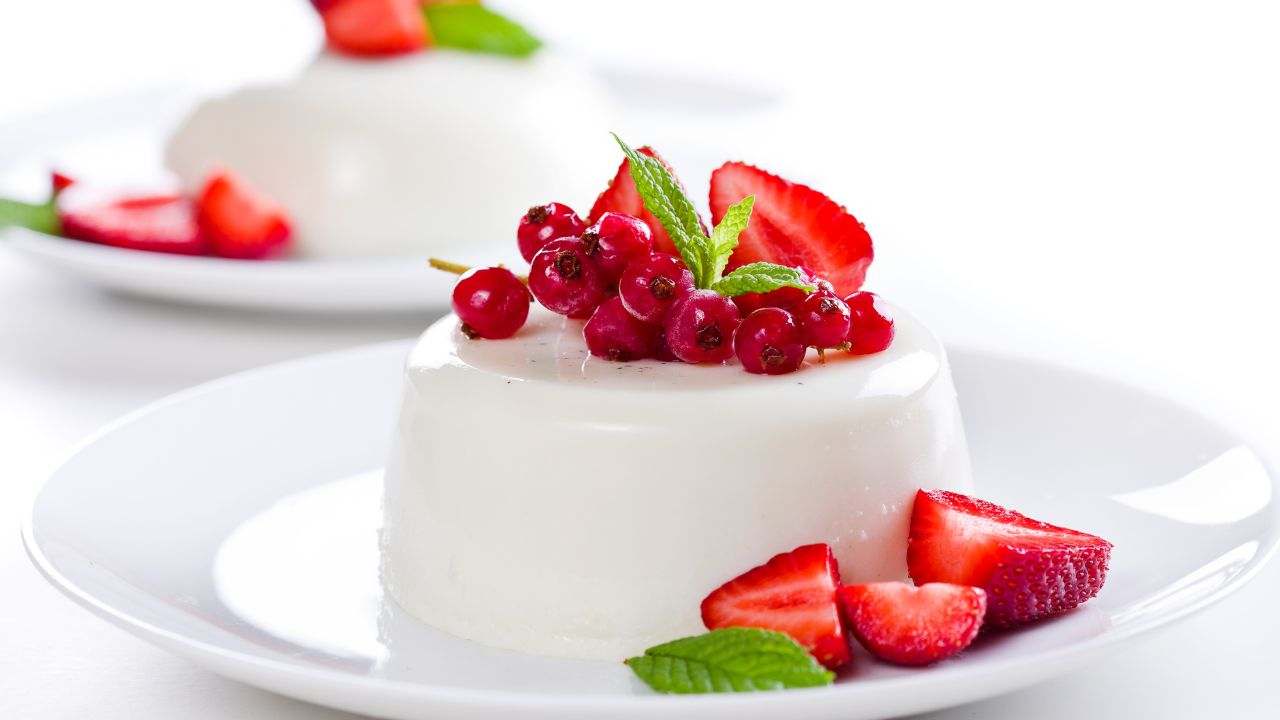 panna cotta light