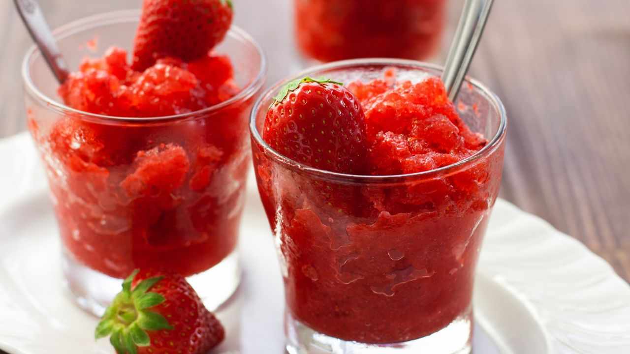 sorbetto fragola