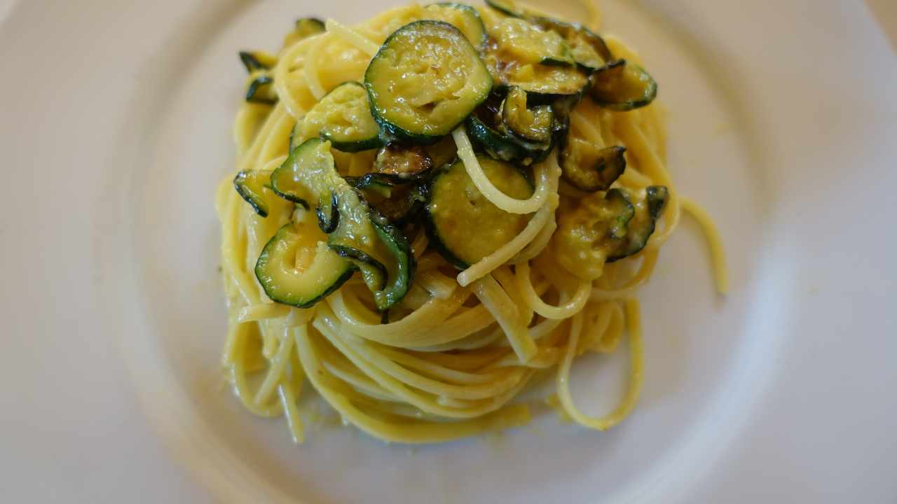 Carbonara zucchine
