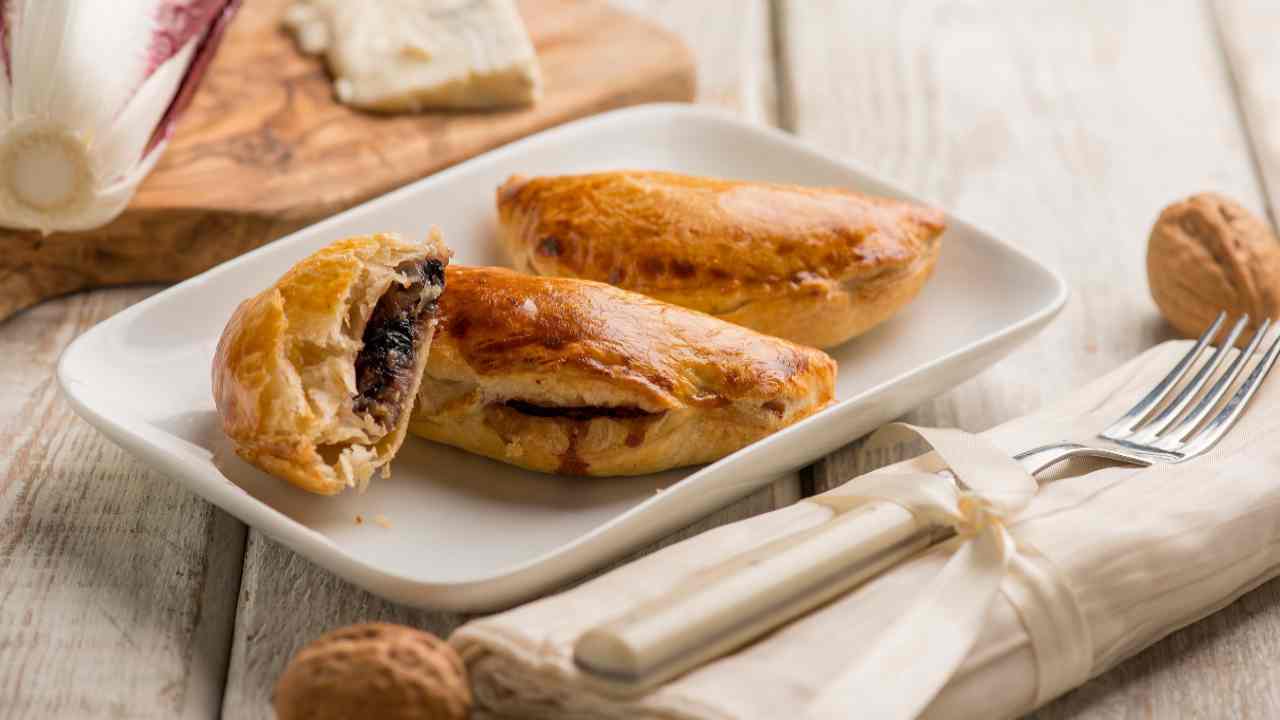 panzerotti radicchio forno