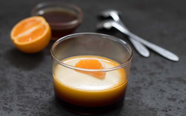 creme caramel mandarino