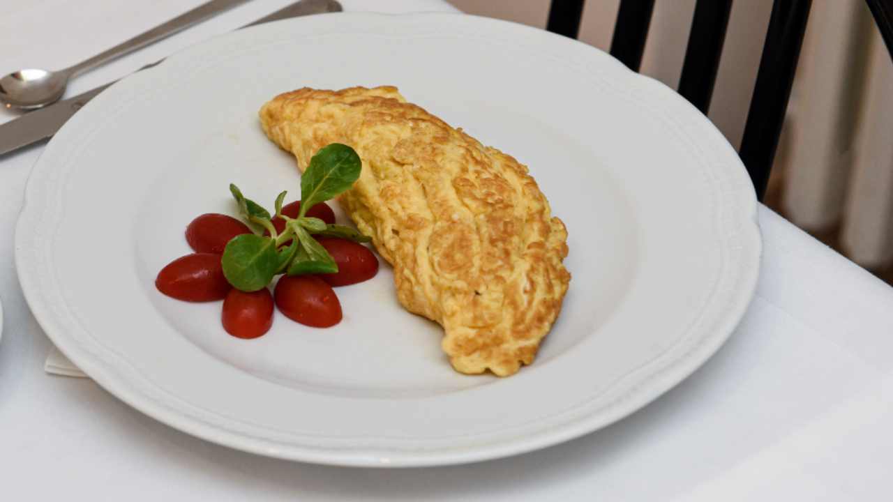 omelette con stracchino