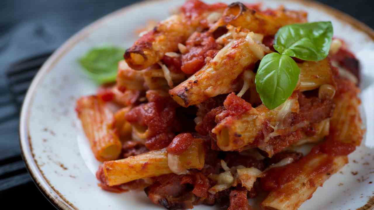 pasta pomodoro mozzarella