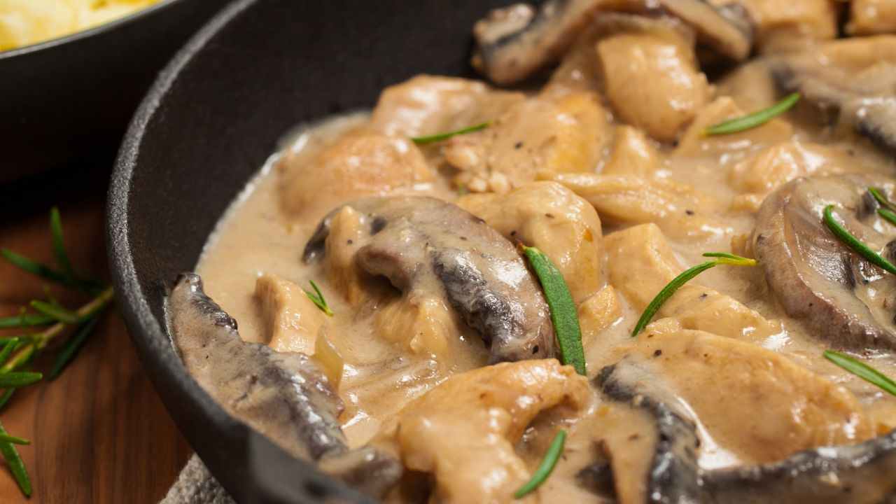 scaloppine funghi