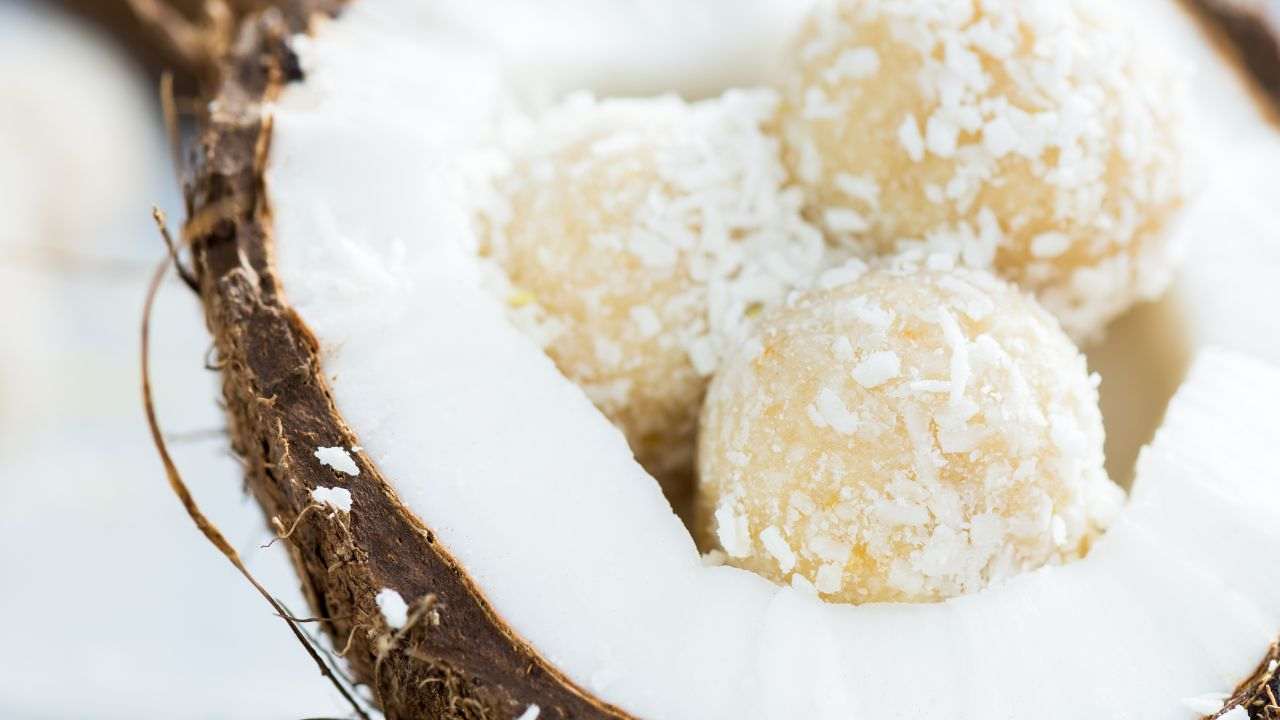 tartufini cocco limone