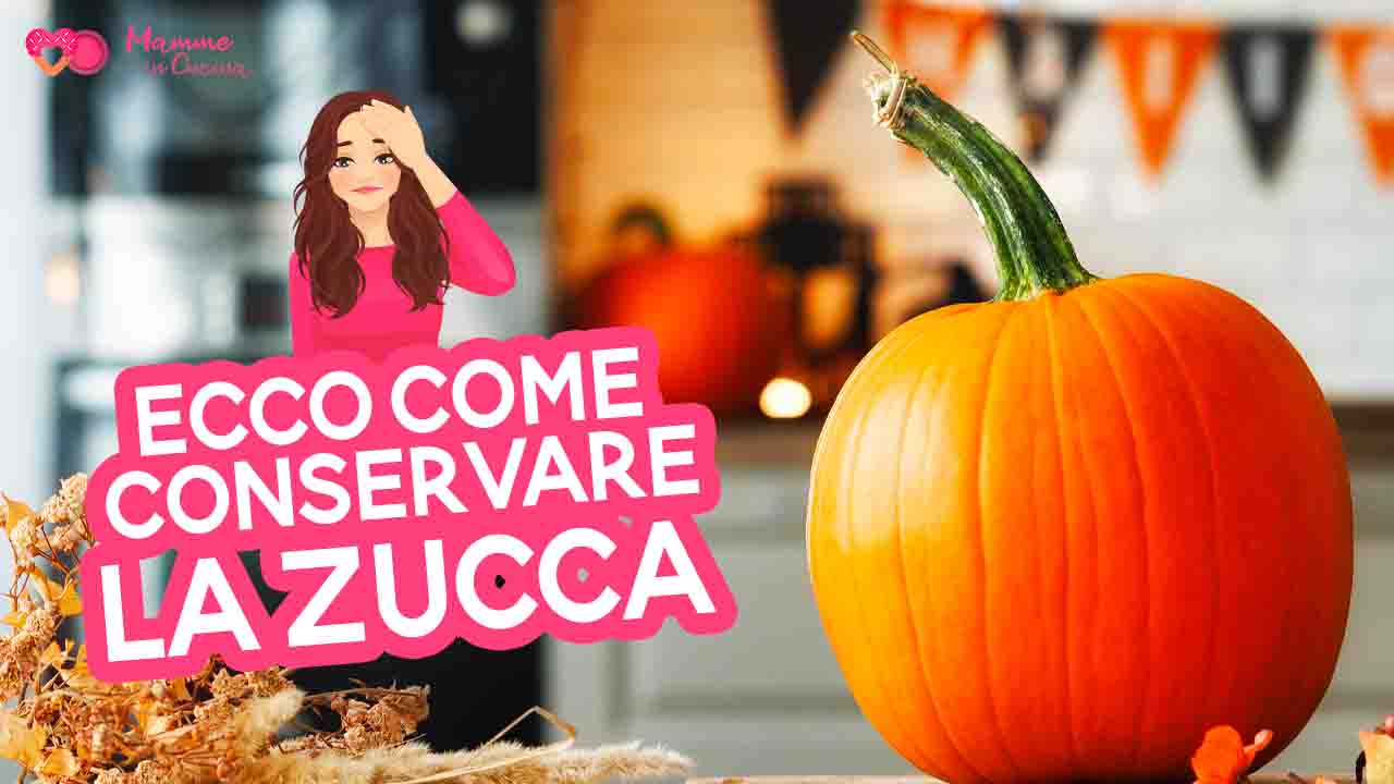 conservare zucca