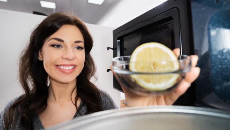limone nel microonde