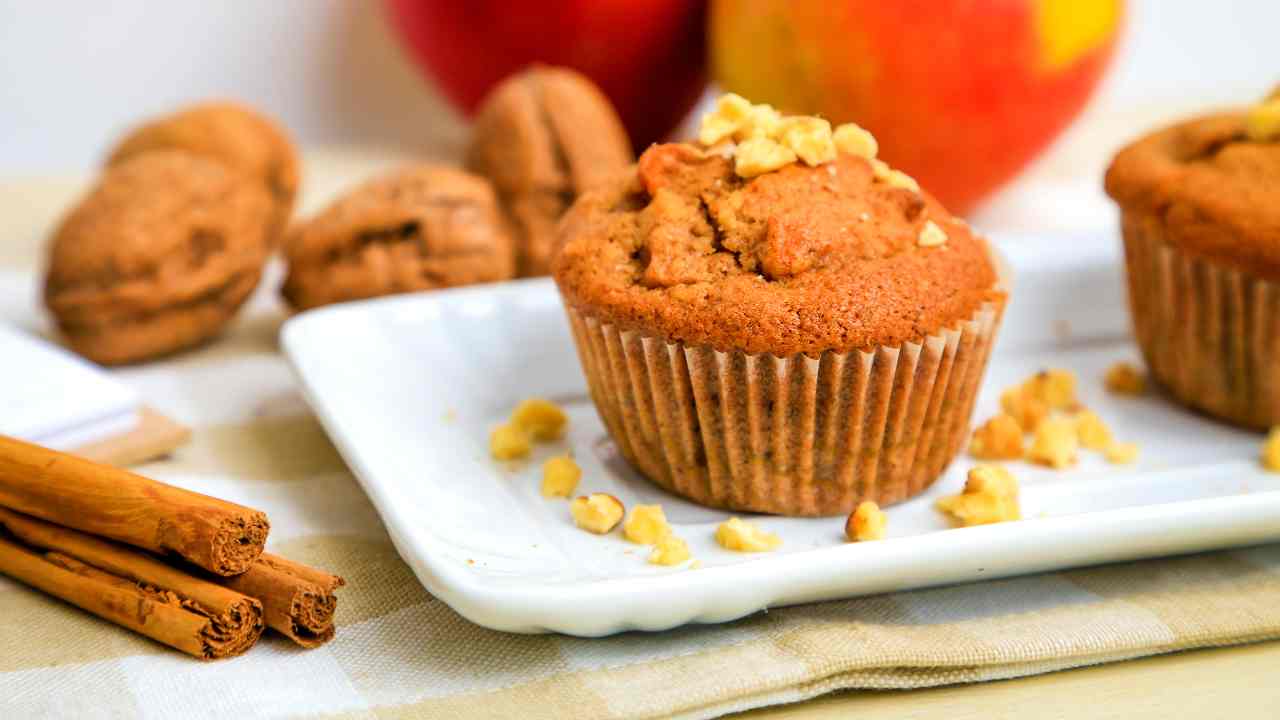 muffin noci caramello