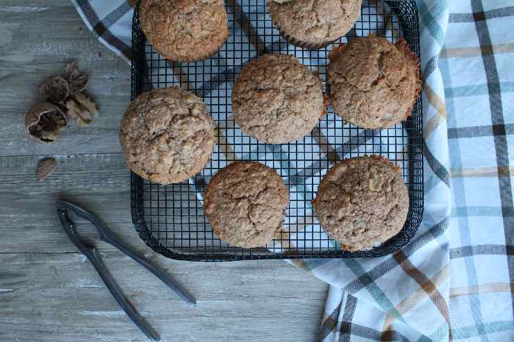 muffin noci caramello