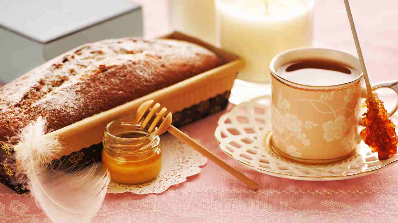 plumcake miele