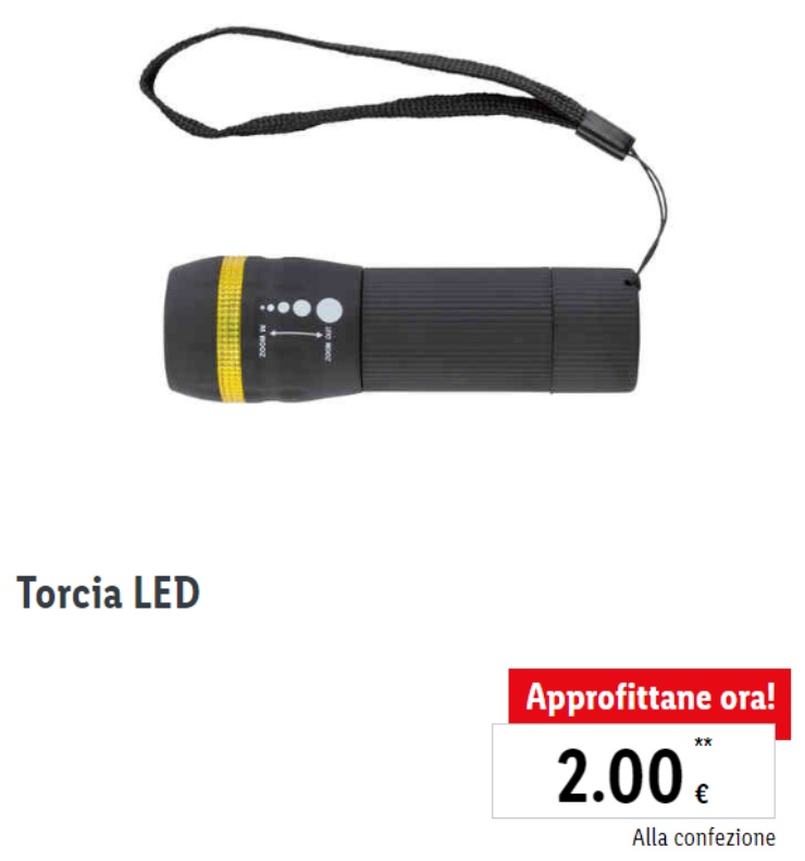 torcia LED