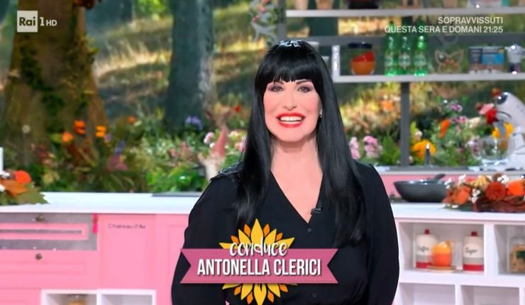 Antonella Clerici stravolgere look
