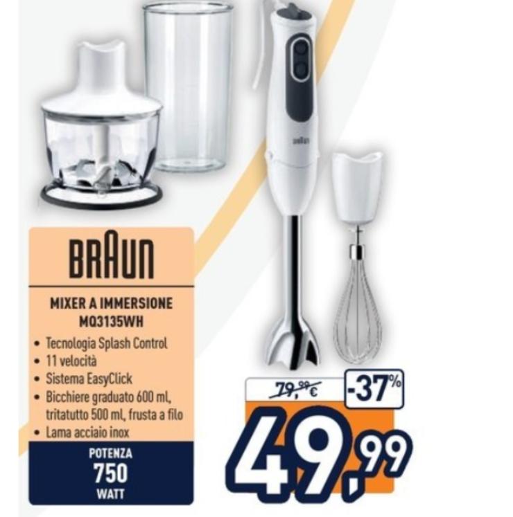 Braun frullatore ad immersione