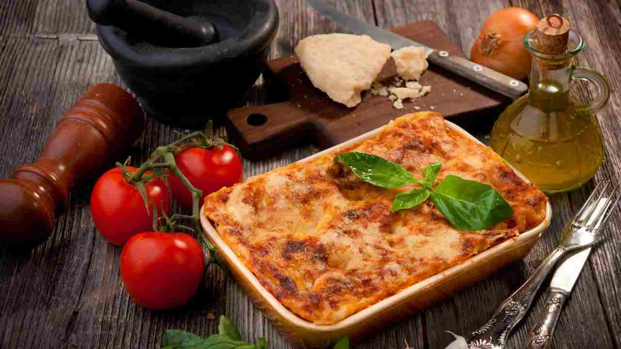 Lasagne alle tre carni