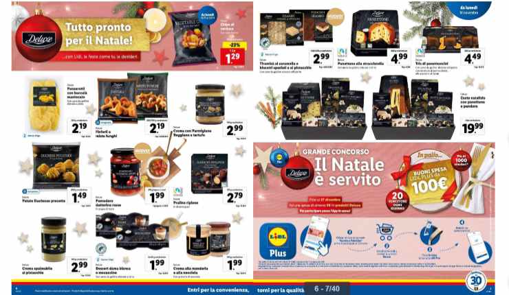 prodotti Deluxe lidl