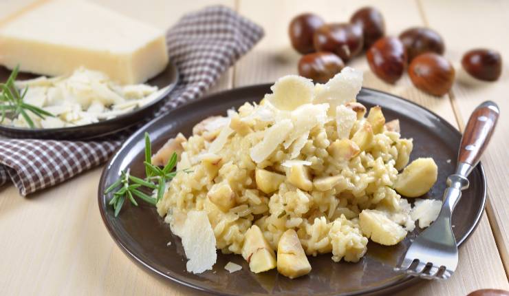 risotto castagne 