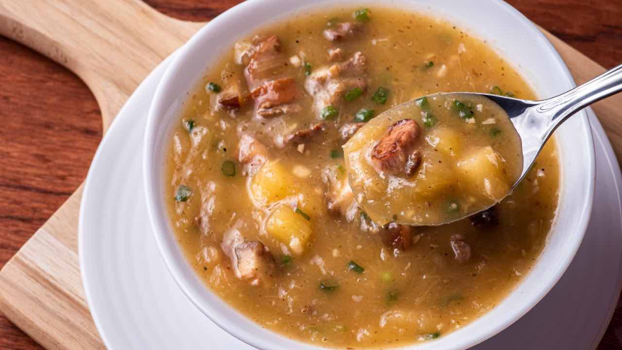 ricetta del brodo di carne