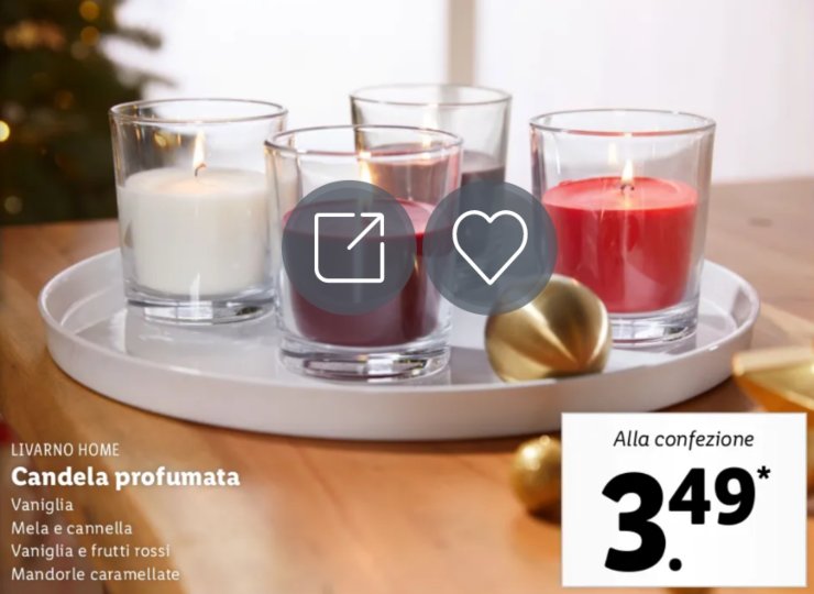 candele profumate