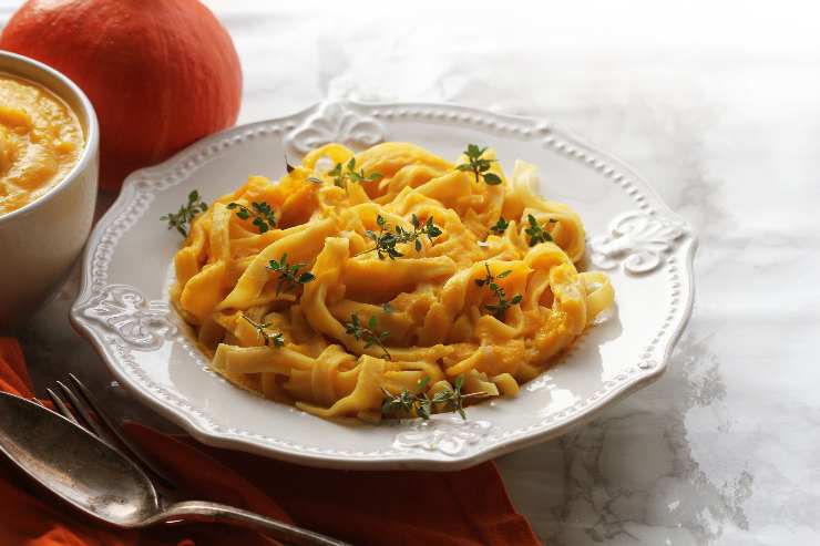 pasta crema di zucca