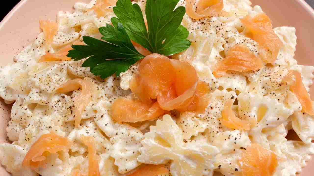 pasta salmone senza panna