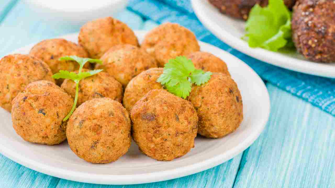 polpette di fagioli