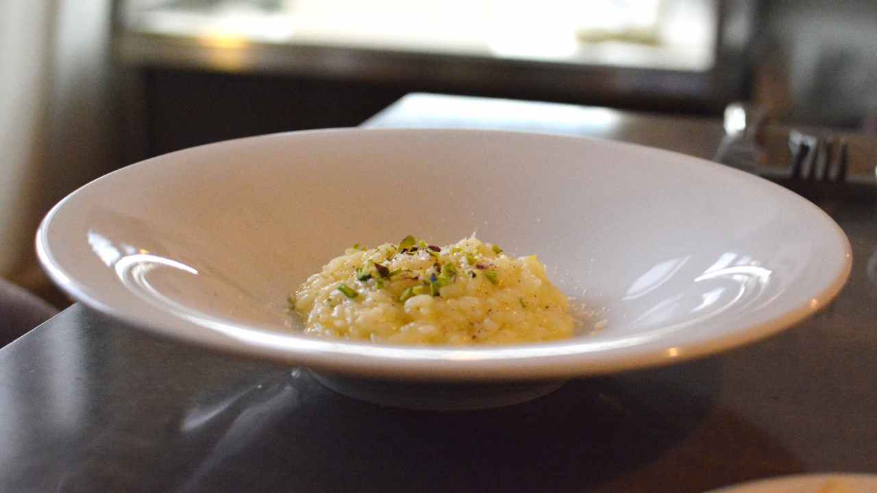 risotto al pistacchio