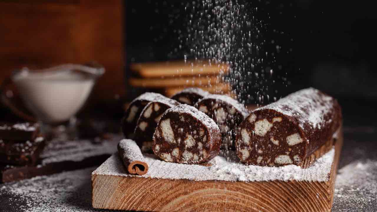 salame cioccolato 2 ingredienti