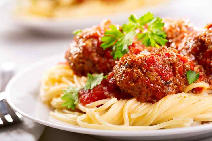 spaghetti meatballs