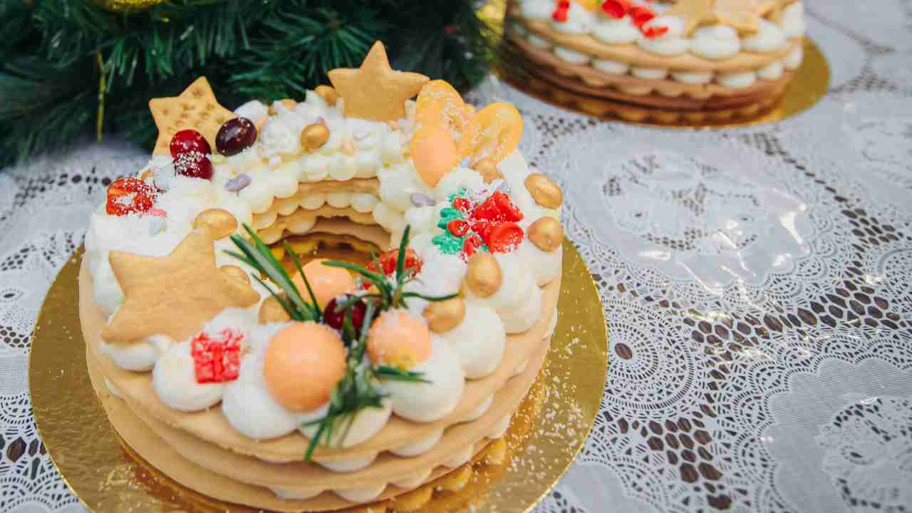 Cream tart di Natale 