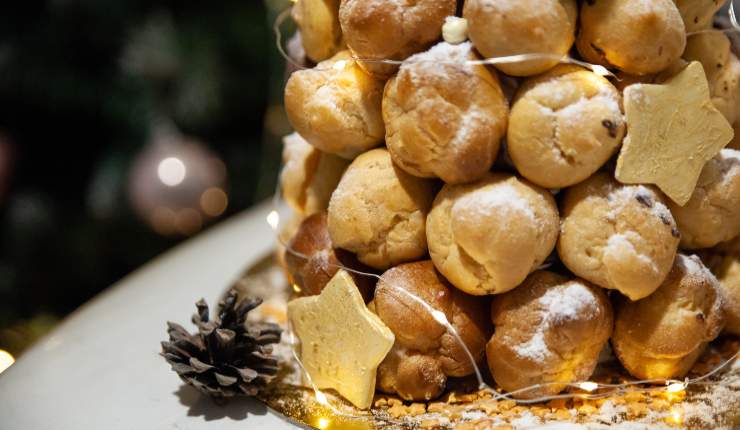 Croquembouche di Natale